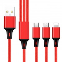 High quality data cable 3 IN 1