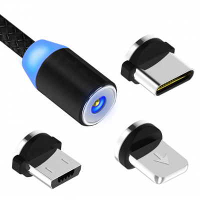 Magnetic cable data cable 3 IN 1