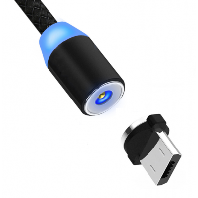 Magnetic cable data cable android connector